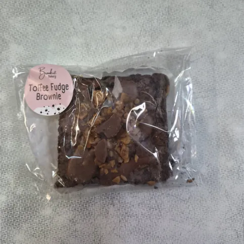 Brookies Bakery Toffee Fudge Brownie