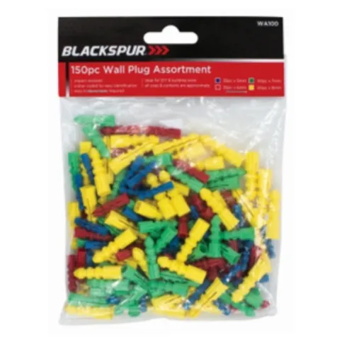 Blackspur Wall Plug Assortment Each