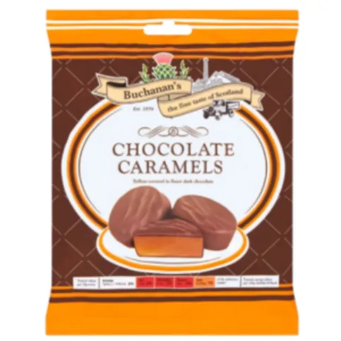 Buchanan's Chocolate Caramels 110g
