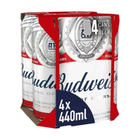 Budweiser 4 x 440ml
