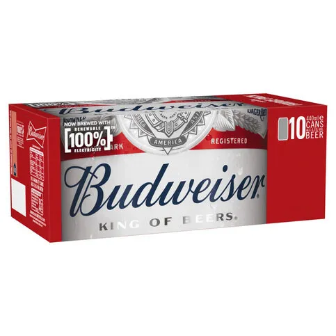 Budweiser Cans 10X440ML