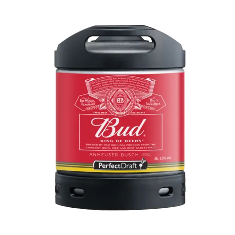 Budweiser Lager Beer Keg 6L