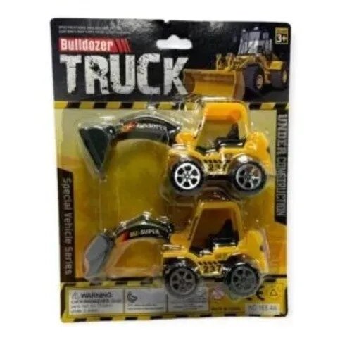 Bulldozer Truck 2 Pack
