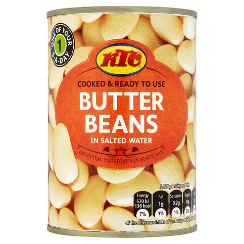 KTC Butter Beans in Salted Water 400g - Groceries
