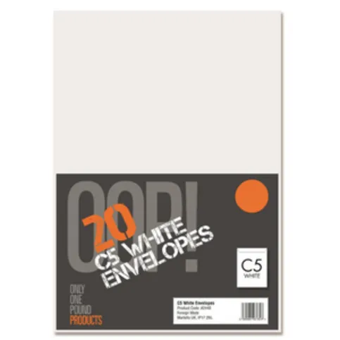 C5 White Envelopes