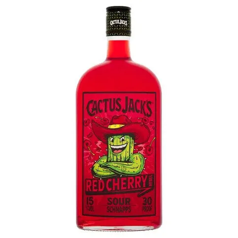 CACTUS JACKS CHERRY 15% PM£7.49 50CL