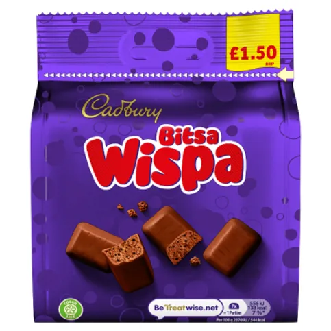 Cadbury Bitsa Wispa 85g