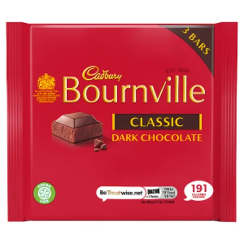 Cadbury Bournville Classic Dark Chocolate Bar 37.5g