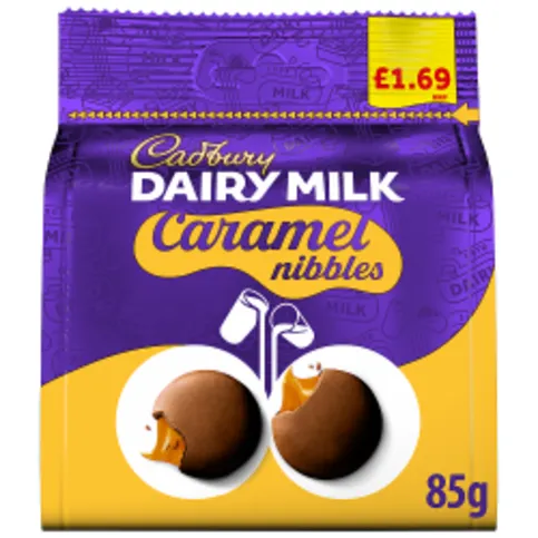 CADBURY CARAMEL NIBBLES PM£1.69 85G