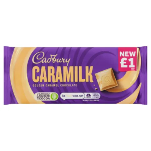Cadbury Caramilk Golden Caramel Chocolate Bar 80g