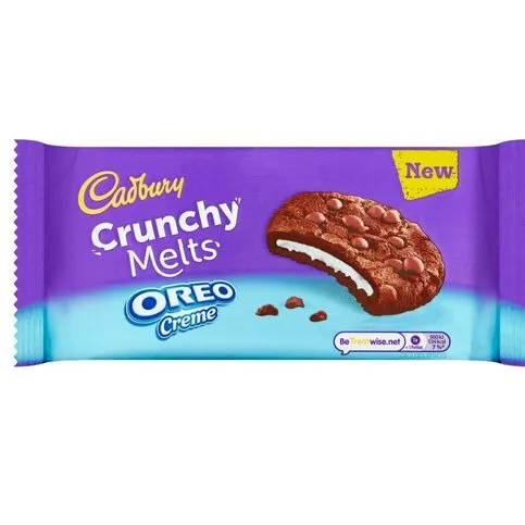 Cadbury Crunchy Melts Oreo Creme 156g