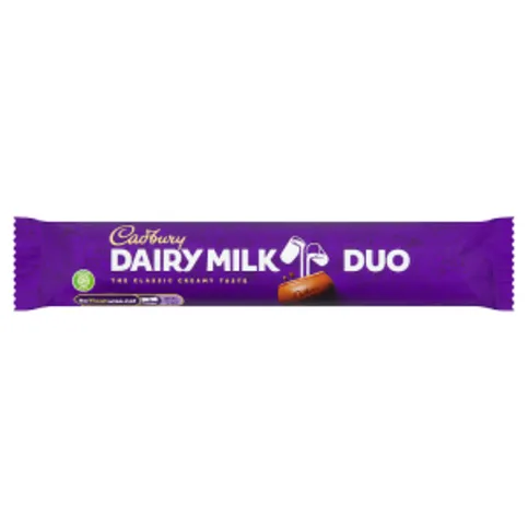 Cadbury Dairy Milk Chocolate Duo Bar 54.4g