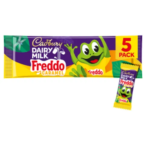 Cadbury Dairy Milk Freddo Caramel Chocolate Bar 4 Pack 78g