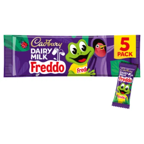 Cadbury Dairy Milk Freddo Chocolate Bar 5 Pack 90g