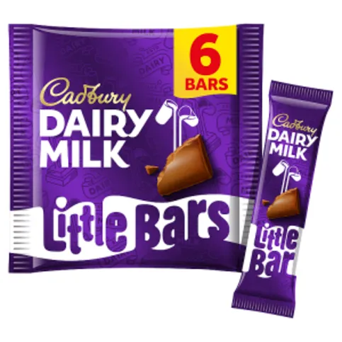 Cadbury Dairy Milk Little Bars 4 x 18g