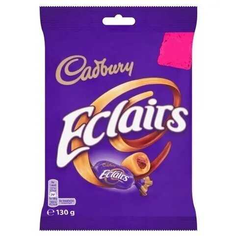 Cadbury Eclairs Classic Chocolate Bag 130g
