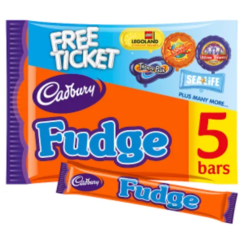 Cadbury Fudge Bar 4 Pack 88g