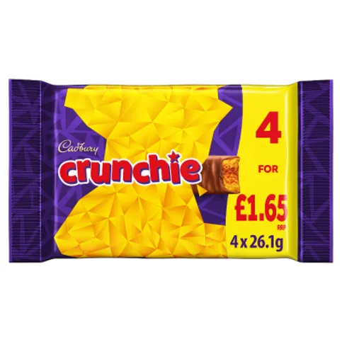 Cadbury Crunchie 4 x 26.1g