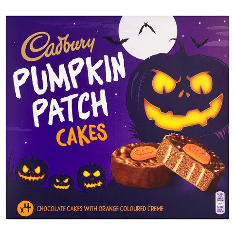 Cadbury Pumpkin Patch Cakes 4s