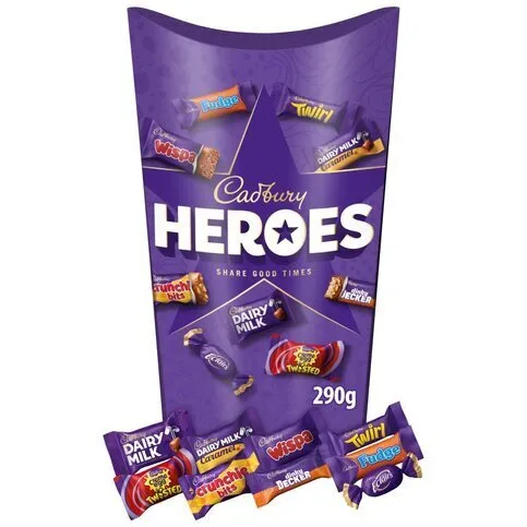 Cadbury’s Heroes, 290g box