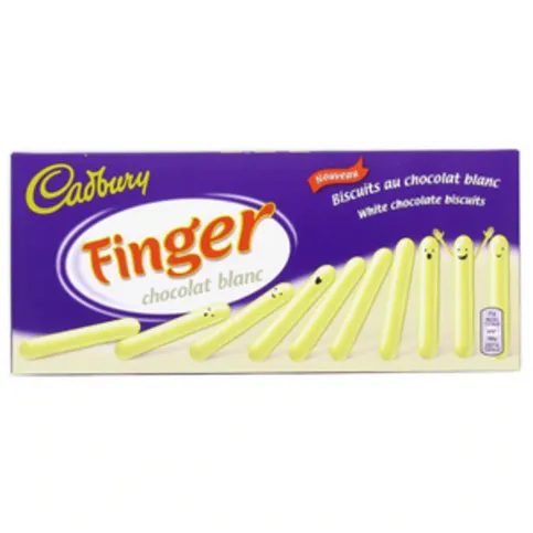 Cadbury White Chocolat Blanc Fingers 138g