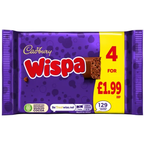 CADBURY WISPA 4PK PM£1.75 94G
