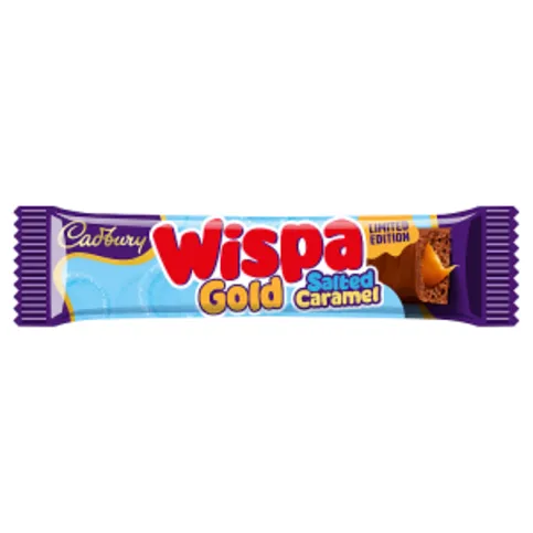 Cadbury Wispa Gold Salted Caramel Chocolate Bar 48g