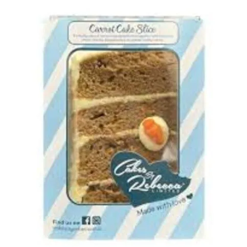 Cakes By Rebecca Luxury Carrot Cake Slice