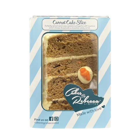 Cakes by Rebecca Luxury Carrot Sliced Cake
