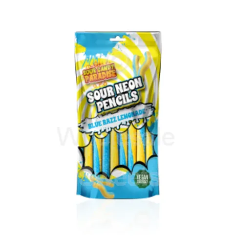 CANDY PARADISE SOUR NEON PENCILS BLUERAZZ LEMONADE