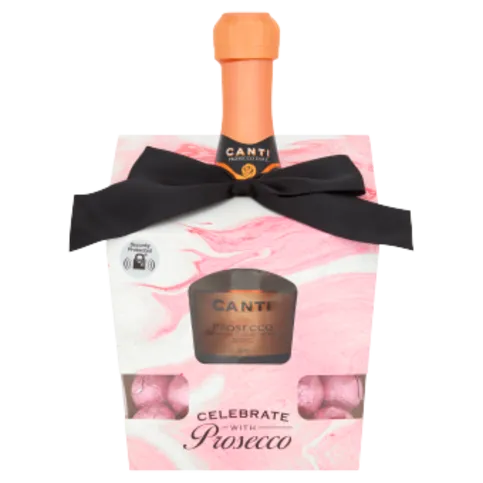 Canti Prosecco Rose 20cl & Chocolate Truffles