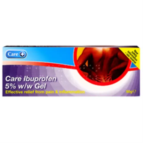 CARE IBUPROFEN GEL 5% 50G