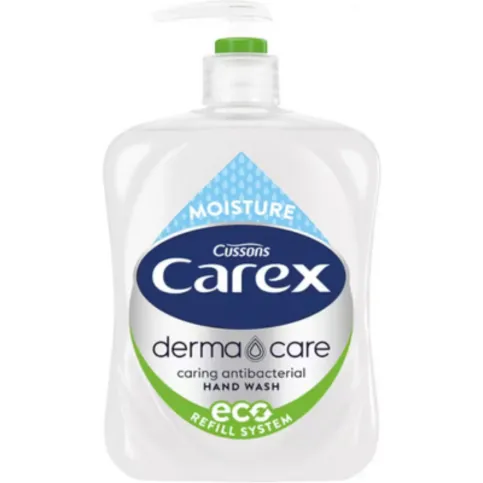 Carex Dermacare Hand Soap Antibacterial Liquid White 500ml
