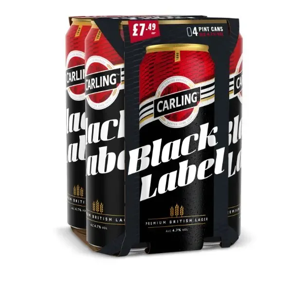 Carling Black Label 4 x 568ml Cans
