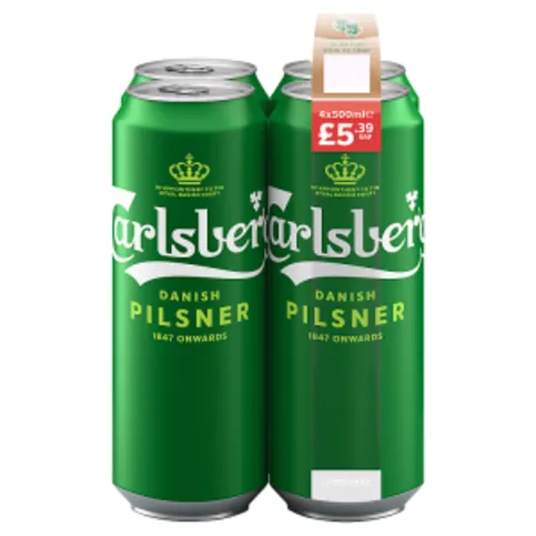 Carlsberg Danish Pilsner 4 x 500ml
