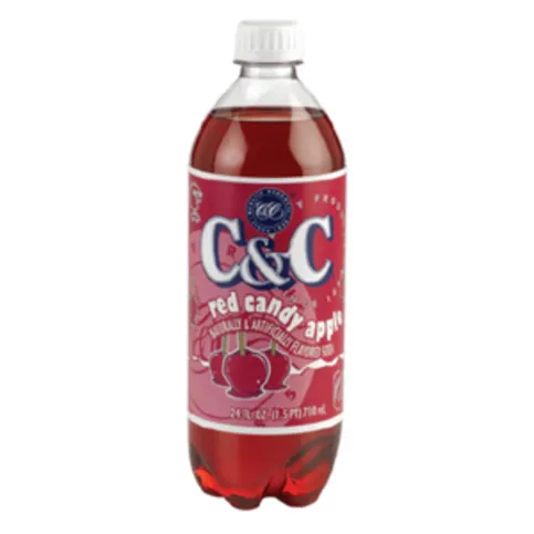 C&C Red Candy Apple Soda 710ml
