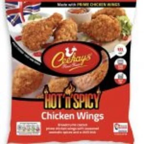 Ceekays 600g Hot 'N' Spicy Chicken Wings Frozen Halal