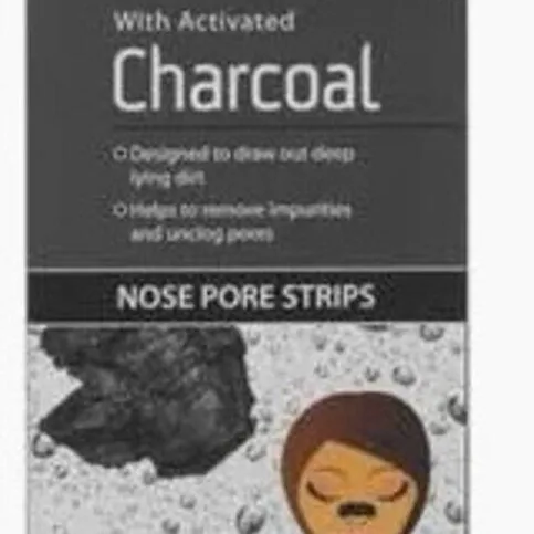 CHARCOAL NOSE PORE STRIPS 6S