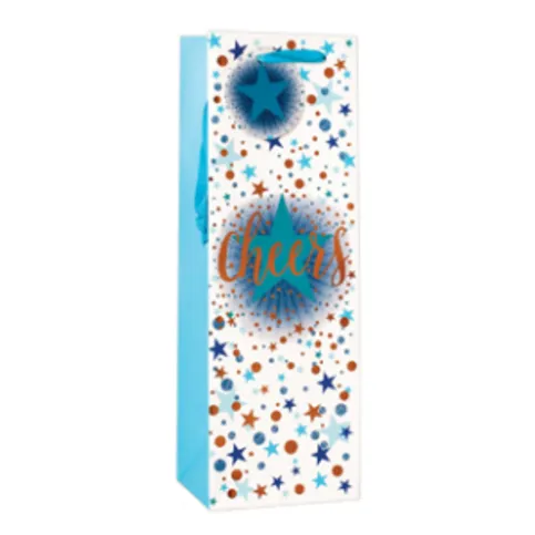Cheers Wine Gift Bag