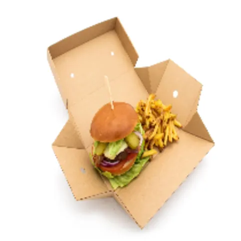 Cheese Burger & Chips