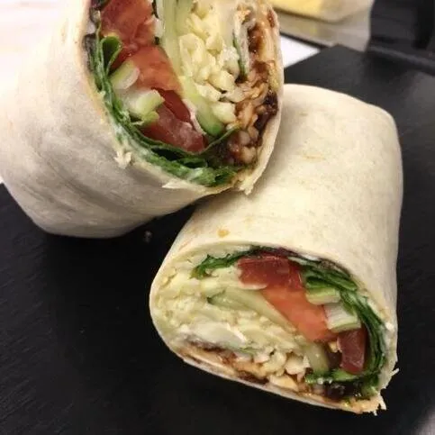 Cheese Salad Wrap