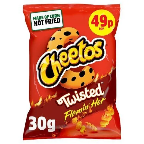 CHEETOS TWISTED FLAMING HOT PM49P 30G