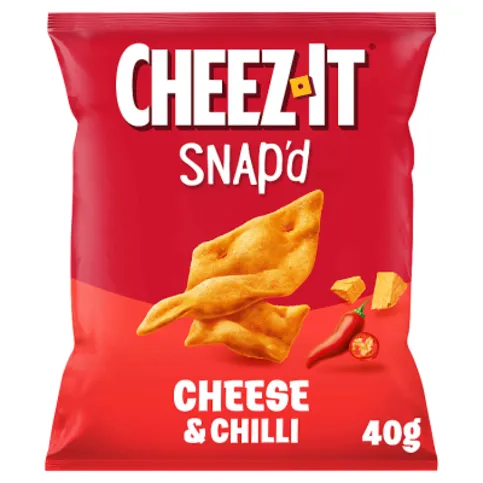 Cheez-It Snap'd Cheese & Chilli Baked Snacks 40g