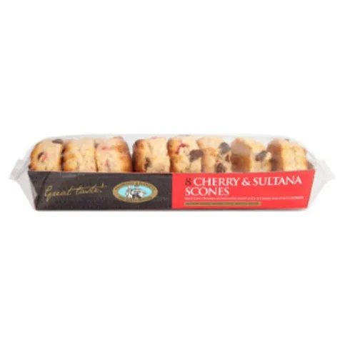 Becky's Bakery Cherry & Sultana Scones 4 Pack