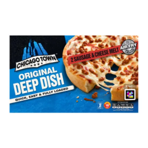 Chicago Town Deep Dish Sausage & Cheese Melt 2 x 160g (320g)
