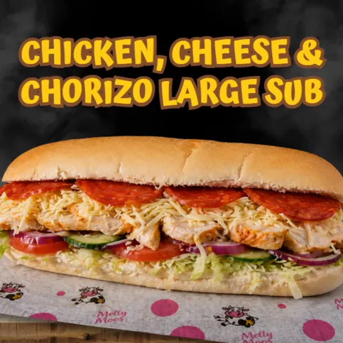 Chicken, Cheese & Chorizo Sub