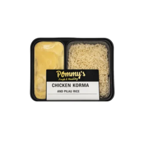 Pommy's Chicken Korma and Pilau Rice