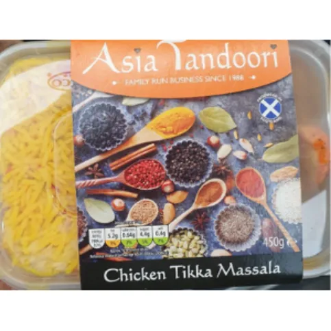 Asia tandoori Chicken Tikka Massala
