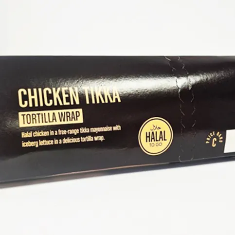 Chicken Tikka Tortilla Wrap
