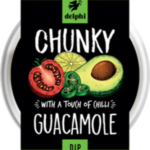 CHILLED: DELPHI GUACAMOLE DIP 150G